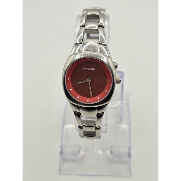 Fossil Big Tic ES-9572 Ladies' Stainless Steel Watch. Dual-Display Mode. - Picture 1 of 10